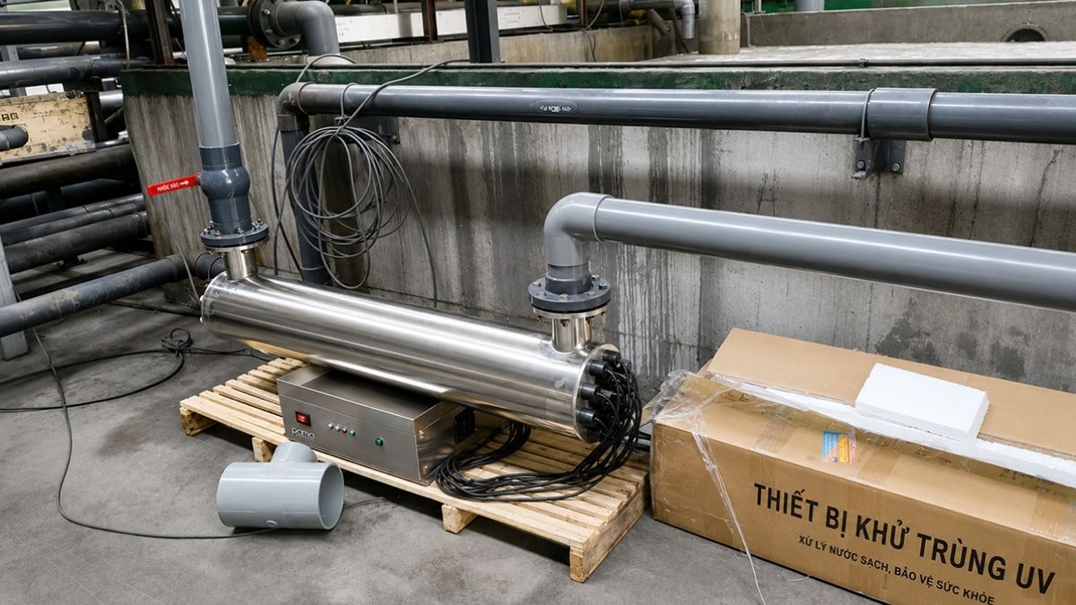 Những lý do thiết bị UV diệt khuẩn nước Rama RUD-3B150W được nhiều đơn vị nuôi trồng lựa chọn