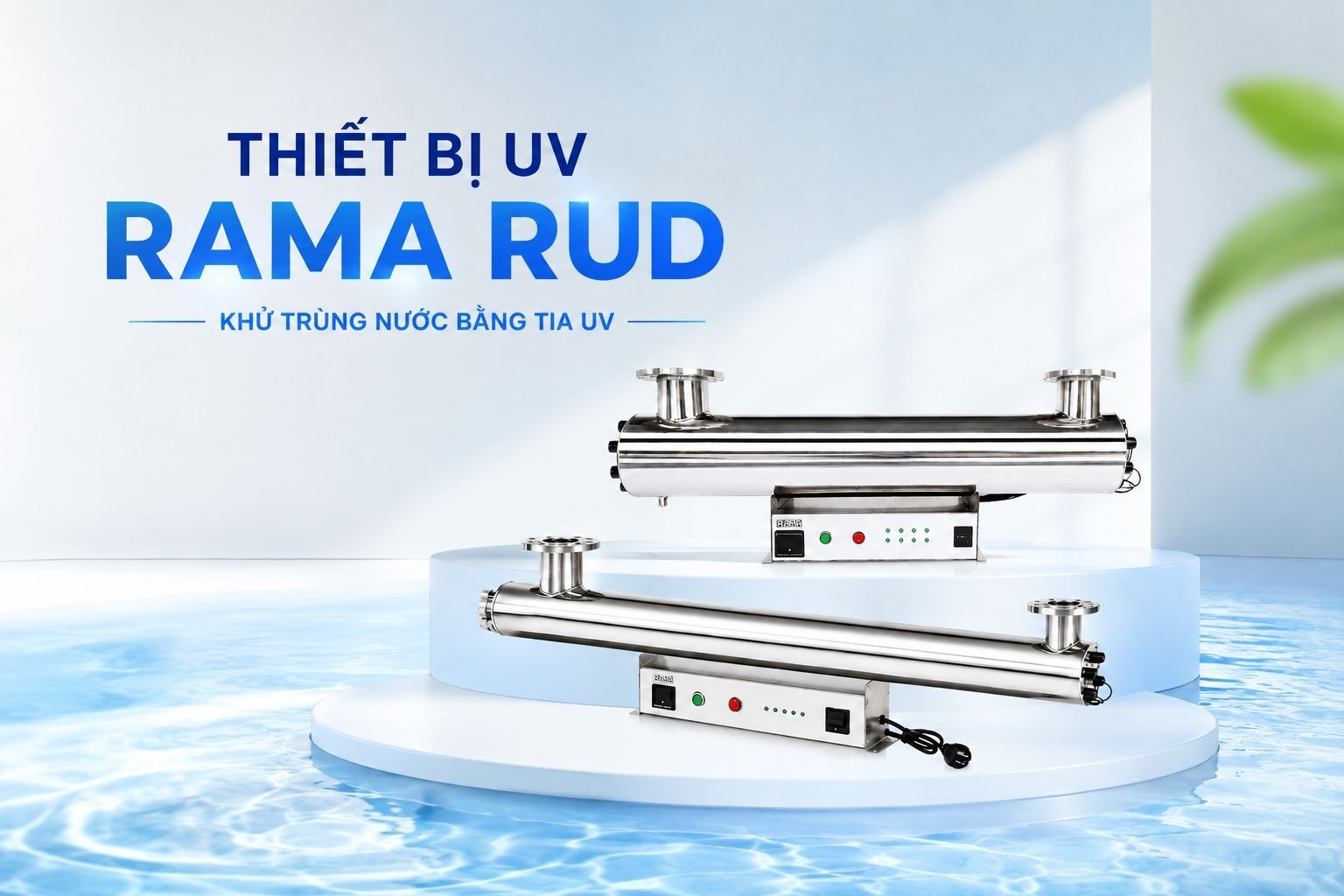 Thiết bị UV khử trùng nước RUD-4B150W – Giải pháp bảo vệ chất lượng nước tinh khiết