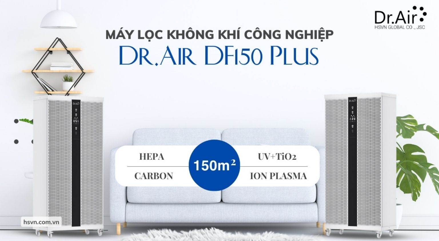 Dr.Air DF-150 Plus – Lựa chọn linh hoạt cho nhiều mô hình quán