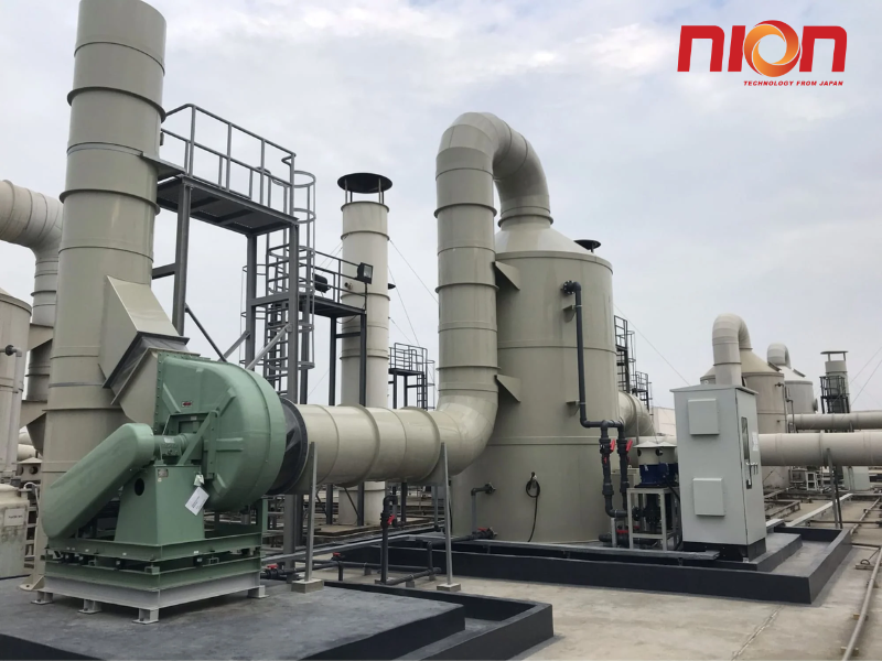 Đáp ứng đủ tiêu chí thiết kế tháp hấp phụ than hoạt tính